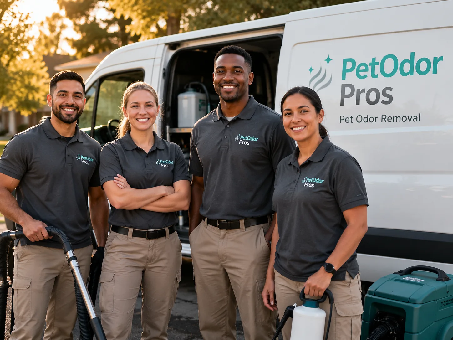 Pet Odor Removal team serving Walsh, IL